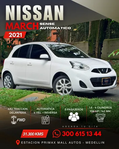 Nissan March 2021 - $50.000.000 | Rival